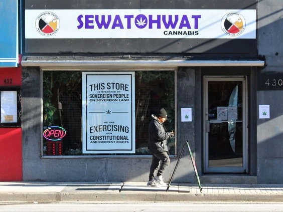 Indigenous Unlicensed Cannabis Stores   London Indigenous Pot Shop 